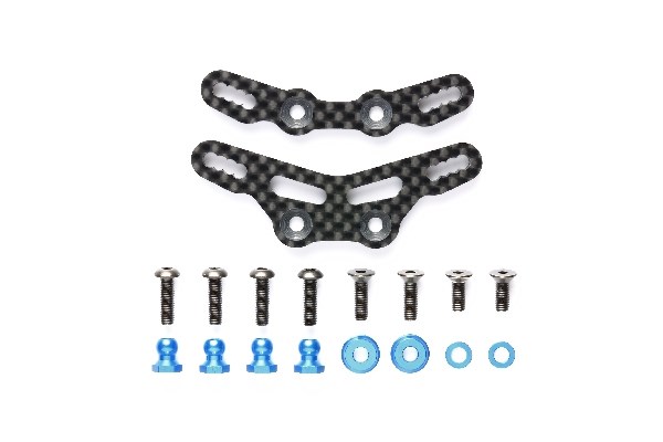 TAMIYA 54790 M-07 Concept Carbon Damper Stay Set (for TRF S.D)