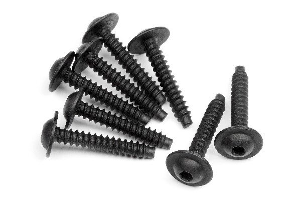 HPI HP103673 Tp Flanged Screw M3X18Mm (Hex Socket/8Pcs)