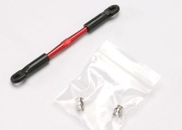 Traxxas 5594 Turnbuckle Camber 58mm Komplett Aluminium Röd  Jato*