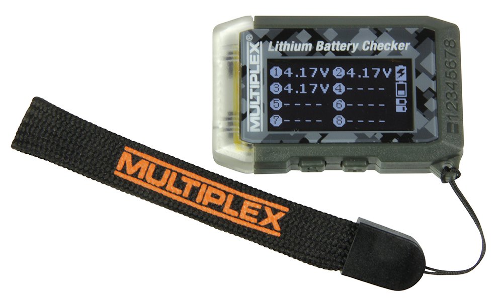 Multiplex Batteritestare och modellsökare