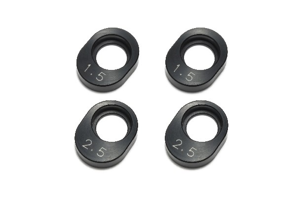 TAMIYA 54793 F104 Rear Shaft Bearing Holders (Offset 1.5/2.5mm) - 2