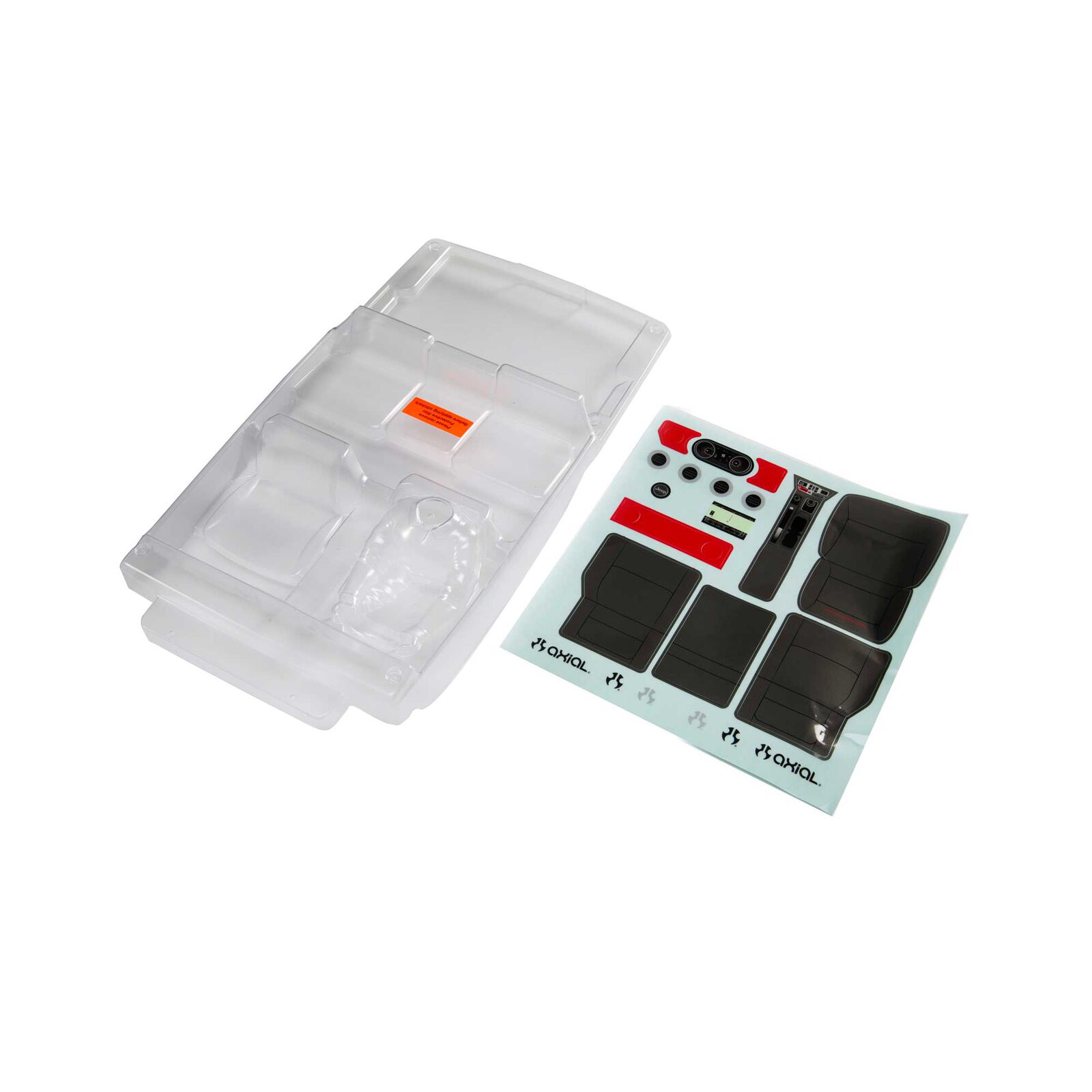 Axial Clear Interior Jeep JLU SCX10 III
