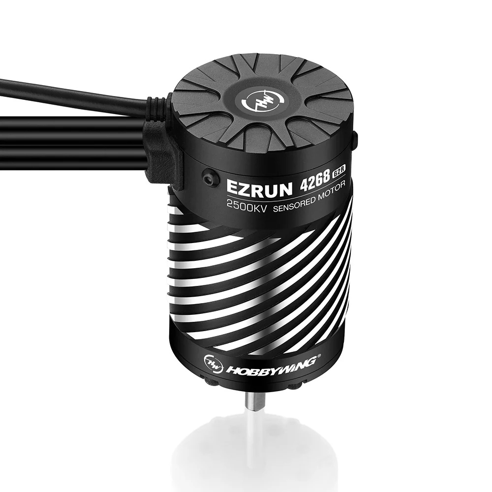 Hobbywing 30402140 Motor EzRun 4268SD 2500kV G2R Sensorbaserad 5mm 1/10-1/8