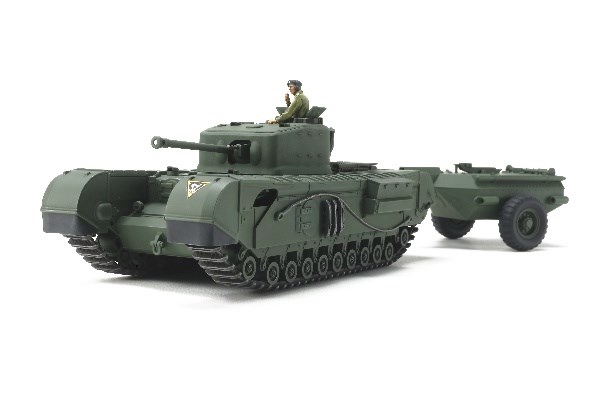 TAMIYA 32594 1/48 British Tank Churchill Mk.VII Crocodile