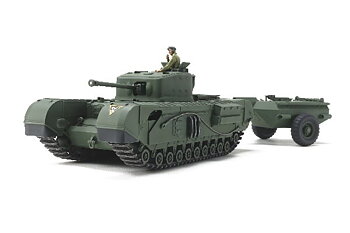 TAMIYA 32594 1/48 British Tank Churchill Mk.VII Crocodile