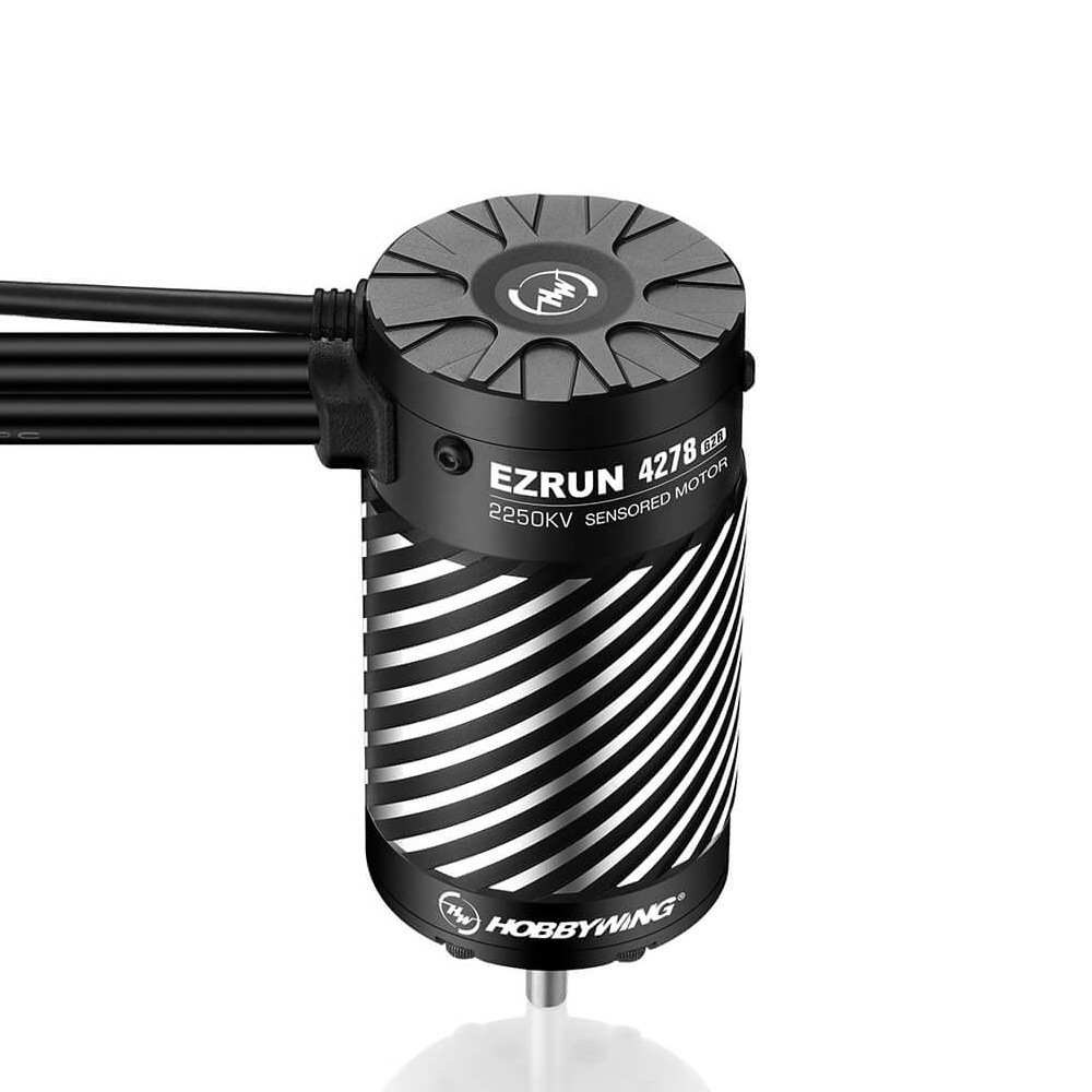 Hobbywing 30402141 Motor EzRun 4278SD 2250kV G2R Sensor based 5mm 1/10-1/8