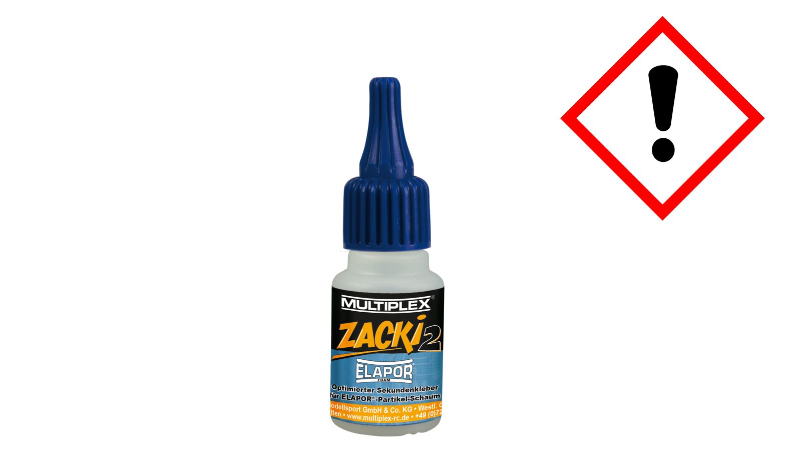Multiplex Zacki 2 Elapor 20g (Blister) - 2
