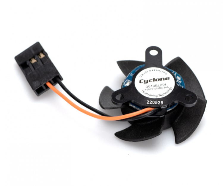 Hobbywing 30860108 Cooling fan MP3010BL 6V 16000RPM - MAX8 G2 - 4
