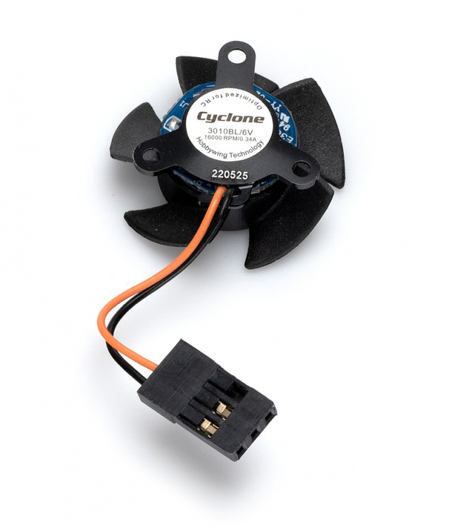 Hobbywing 30860108 Cooling fan MP3010BL 6V 16000RPM - MAX8 G2