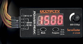 Multiplex Power Peak Servotestare