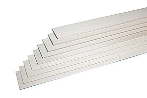 Balsaflak 2.5 x 100 x 1000mm