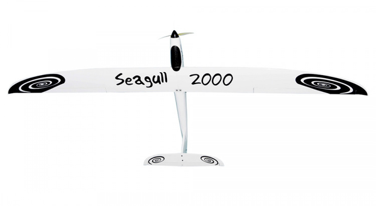 Seagull 130 2000 Glider EP 2m ARF - 3