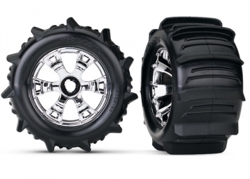 Tires & Wheels Paddle/Geode (17mm) 3.8" TSM (2)