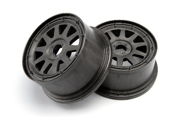 HPI HP104972 Tr-10 Wheel Gunmetal (120X60Mm/-4Mm Offset)