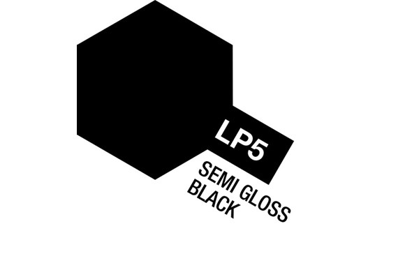 TAMIYA 82105 Lacquer Paint LP-5 Semi Gloss Black