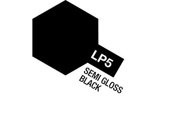 TAMIYA 82105 Lacquer Paint LP-5 Semi Gloss Black