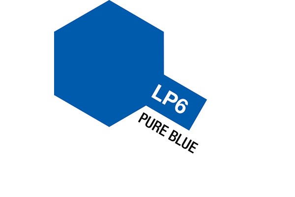 TAMIYA 82106 Lacquer Paint LP-6 Pure Blue
