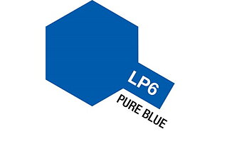 TAMIYA 82106 Lacquer Paint LP-6 Pure Blue