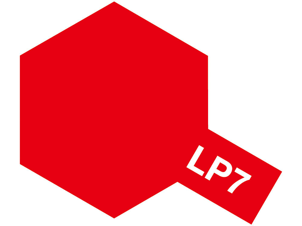 TAMIYA 82107 Lacquer Paint LP-7 Pure Red - 2