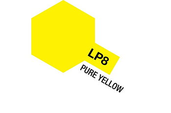 TAMIYA 82108 Lacquer Paint LP-8 Pure Yellow