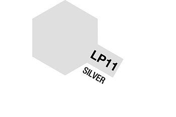 TAMIYA 82111 Lacquer Paint LP-11 Silver
