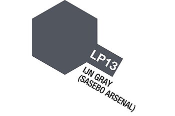 TAMIYA 82113 Lacquer Paint LP-13 IJN Gray (Sasebo A)