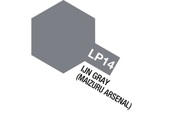TAMIYA 82114 Lacquer Paint LP-14 IJN Gray (Mizuru A)