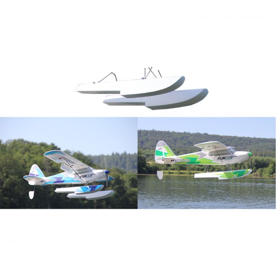 Multiplex FunCub NG Flottörer Gröna/Blå