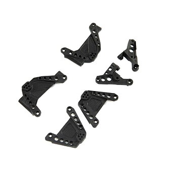 Axial Shock Towers & Panhard Mounts, FR/RR: SCX10 III AXI231017