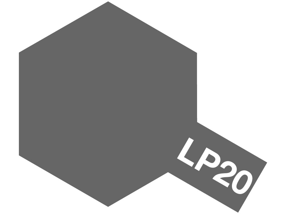 TAMIYA 82120 Lacquer Paint LP-20 Light Gun Metal - 2
