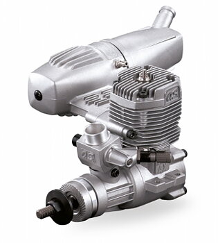 O.S.Engine 15612 MAX-55AX 8.93cc 2-Takts Motor med Ljuddämpare