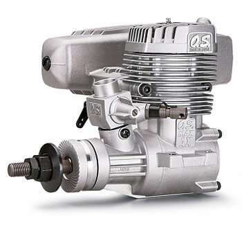 O.S.Engine 17400 MAX-75AX 12.29cc 2-Takts Motor med Ljuddämpare