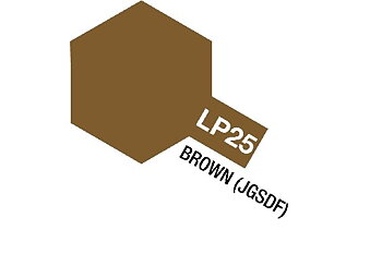 TAMIYA 82125 Lacquer Paint LP-25 Brown (JGSDF)