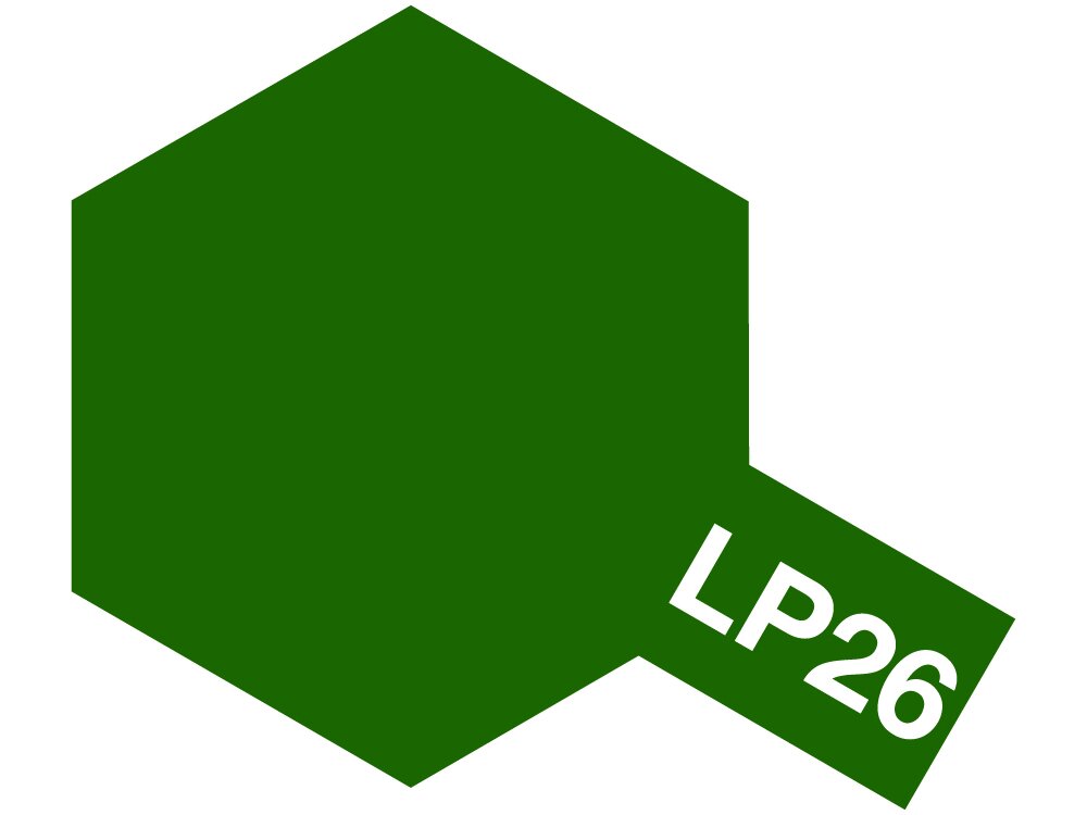 TAMIYA 82126 Lacquer Paint LP-26 Dark Green (JGSDF) - 2
