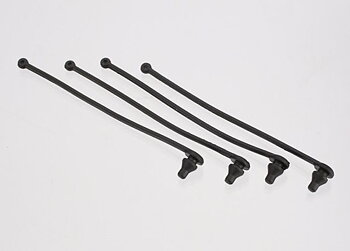 Body Clip Retainer Black (4)