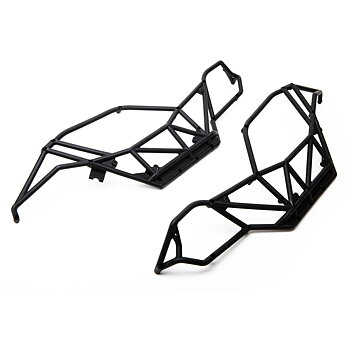 Axial AXI231032 Cage Sides, L R (Blk): RBX10