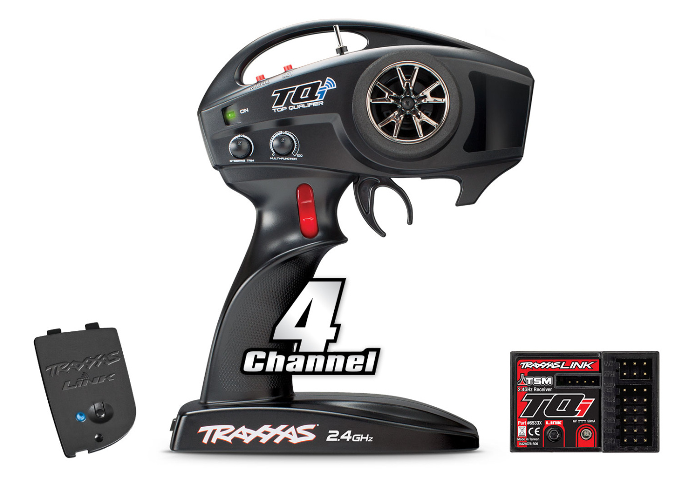 Traxxas 6507A Sändare TQi Bluetooth 4-k TX / 5-k RX TSM med Blåtands-modul