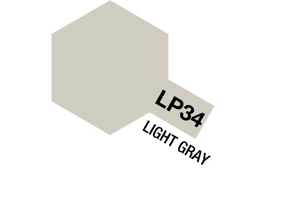 TAMIYA 82134 Lacquer Paint LP-34 Light Gray