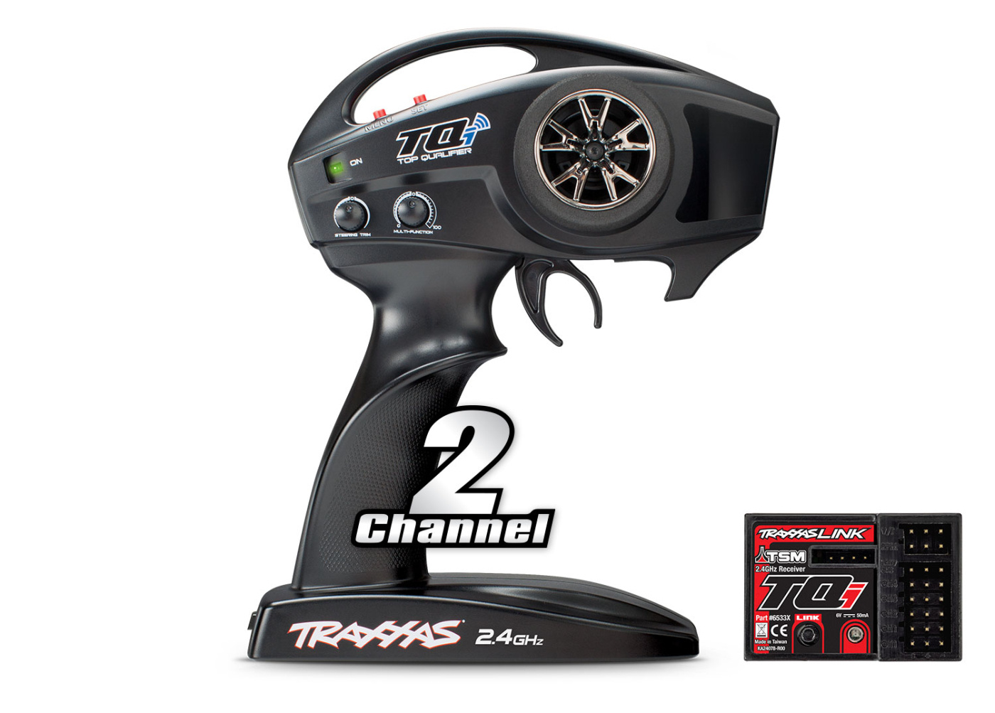 Traxxas 6509A Transmitter TQi 2-k TX / 5-k Micro RX TSM