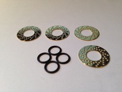 Dots Break Disk Set - Gold
