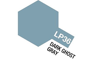 TAMIYA 82136 Lacquer Paint LP-36 Dark Ghost Gray