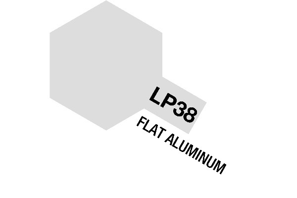 TAMIYA 82138 Lacquer Paint LP-38 Flat Aluminum