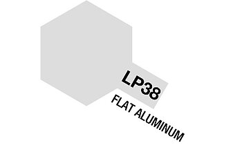 TAMIYA 82138 Lacquer Paint LP-38 Flat Aluminum