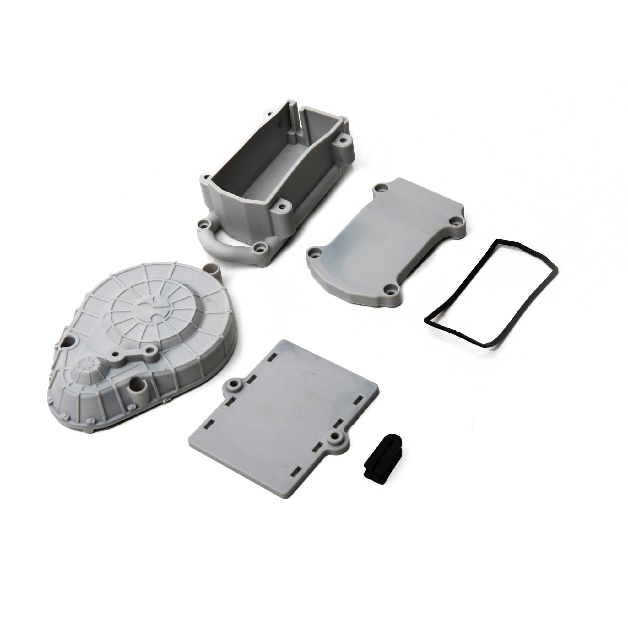 Axial AXI231041 Cge Rdo Bx, Spr Cvr (Gry): RBX1