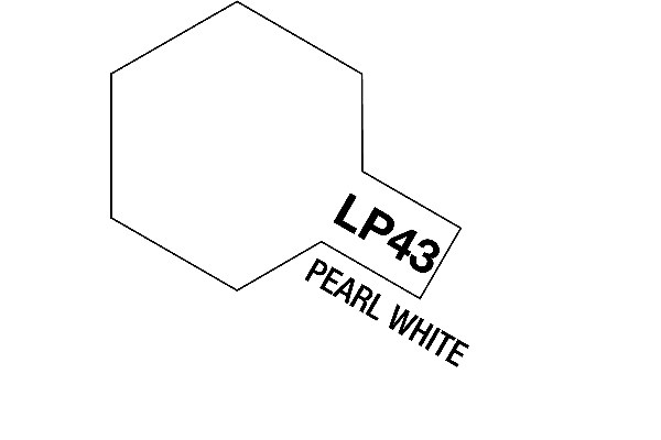 TAMIYA 82143 Lacquer Paint LP-43 Pearl White