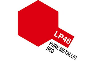 TAMIYA 82146 Lacquer Paint LP-46 Pure Metallic Red