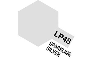 TAMIYA 82148 Lacquer Paint LP-48 Sparkling Silver