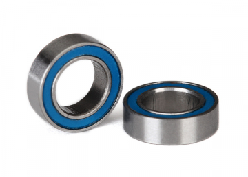 Ball Bearing 6x10x3mm Blue Rubber Seal (2)