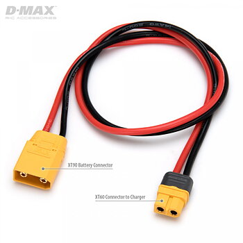  Charging cable XT90 Male to XT60 14AWG 500mm