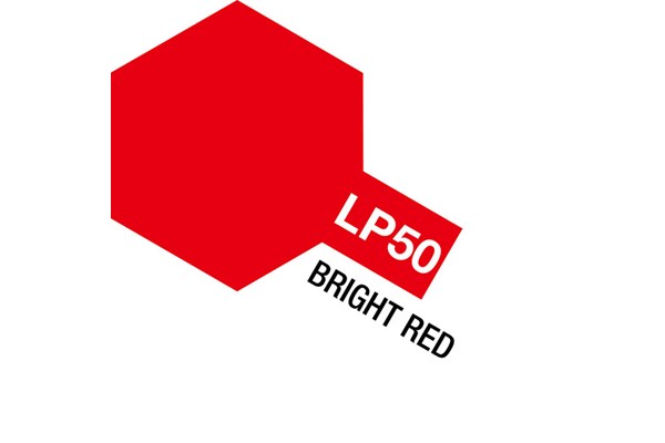 TAMIYA 82150 Lacquer Paint LP-50 Bright Red